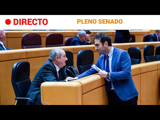 SENADO EN DIRECTO: El PP intentará TUMBAR la SENDA de DÉFICIT del GOBIERNO | RTVE Noticias