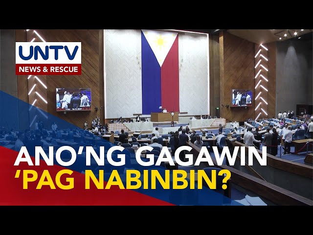 ⁣Kamara, aminadong wala pang backup plan kung hindi agad lulusot sa Senado ang Cha-Cha resolution