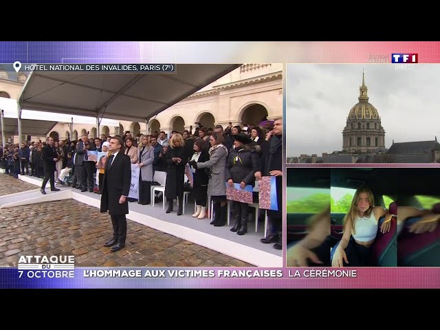  Attaque du 7 octobre : suivez en direct sur TF1 et LCI l'hommage aux victimes françaises ⤵️