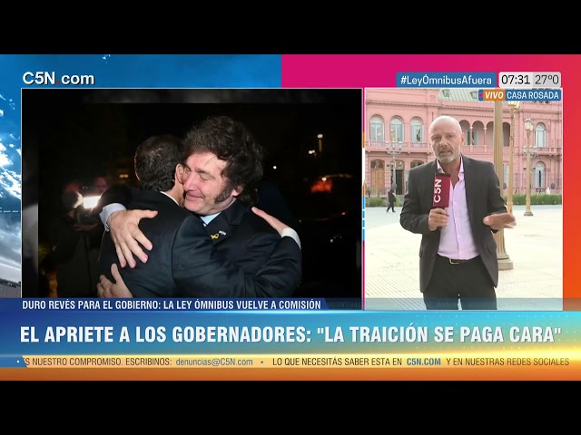 MILEI en MODO ESCRACHE: EL PRESIDENTE PUBLICÓ la LISTA de los VOTOS por la LEY ÓMNIBUS