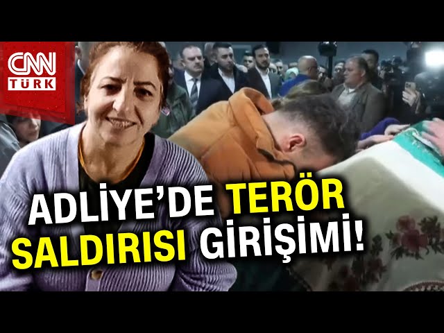 Çağlayan Adliyesi'nde Saldırı! Çatışmada Ölen Karataş İçin Cenaze Töreni Düzenlendi #Haber