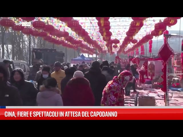 Fiere e spettacoli in attesa del Capodanno cinese