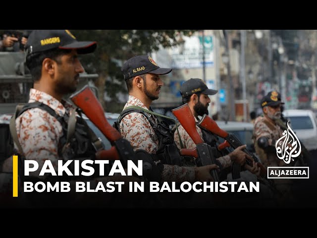 Two separate bomb blasts have killed at least 24 people in the Pakistan's Balochistan province