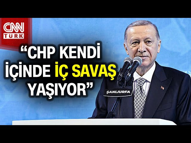 Şanlıurfa İlçe Başkan Adayları Tanıtıldı! Cumhurbaşkanı Erdoğan'dan: "CHP Milli İradeye İh