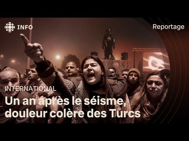 ⁣Un an après le séisme, la douleur et la colère des Turcs