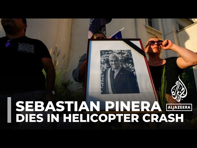 Chile ex-president Sebastian Pinera dies in helicopter crash