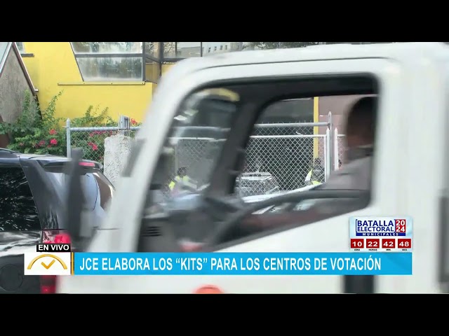 JCE termina de elaborar "kits" para los centros de votación