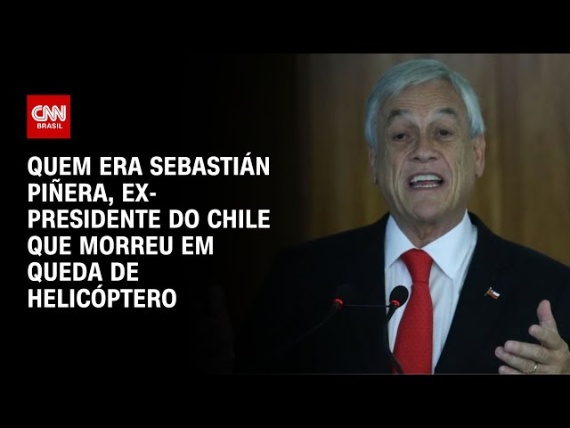 Quem era Sebastián Piñera, ex-presidente do Chile que morreu em queda de helicóptero | LIVE CNN