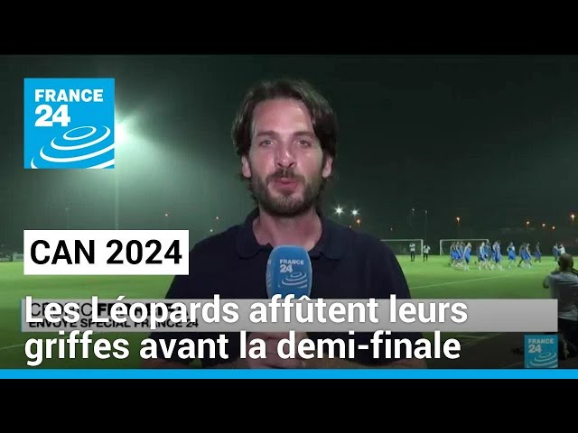 Les Léopards de la RD Congo affûtent leurs griffes avant la demi-finale contre la Côte d'Ivoire