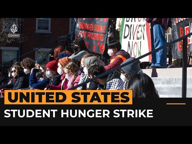 Brown University students in US on hunger strike for Palestine | Al Jazeera Newsfeed