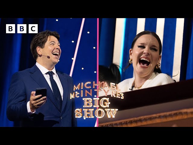 Anne-Marie lets audience choose her next tattoo during Send To All  | Michael McIntyre's Big Sh