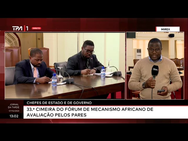 Chefes de Estado de Governo - 33.ª Cimeira do fórum de mecanismo africano de avaliação pelos...