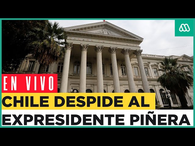 EN VIVO | Ex Congreso Nacional se prepara para recibir el féretro del expresidente Piñera