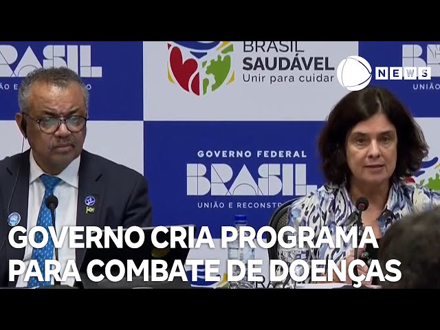 "Brasil Saudável": governo cria programa para ajudar no combate de doenças