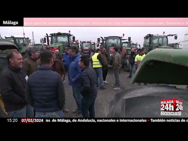 Noticia - Las protestas del campo se topan con la presencia policial