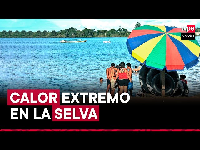 Senamhi advierte calor extremo en la selva peruana | El Tiempo 07-02-2024