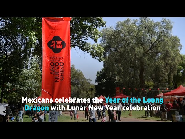 Mexicans celebrate the Year of the Dragon with Lunar New Year celebration