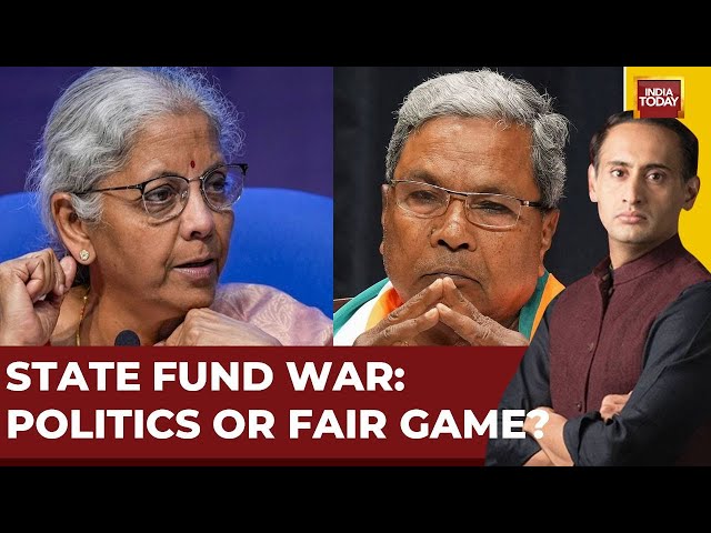 Rahul Kanwal LIVE On State Fund War: Politics Over North-South State Fund Peaks | India Today LIVE