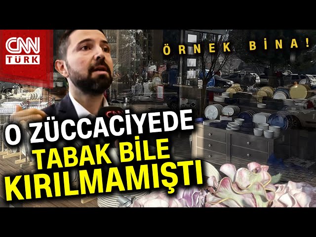 Tek Bir Tabak Bile Kırılmamıştı! Hasar Almayan Binanın Müteahhidi CNN TÜRK'te... #Haber