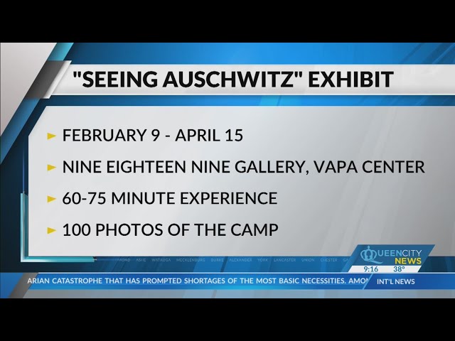 ⁣Auschwitz exhibit comes to the Queen City