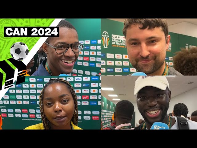 CAN 2024 : zone mixte, l'envers du décor • FRANCE 24