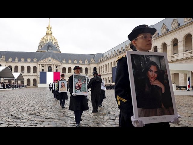 Emmanuel Macron rend hommage aux victimes françaises de l'attaque du Hamas du 7 octobre