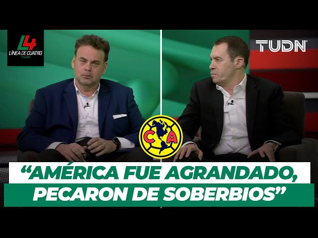 ¡América y su RIDÍCULO en Concachampions! ¿Soberbia en el equipo de Jardine? | Resumen Línea de 4