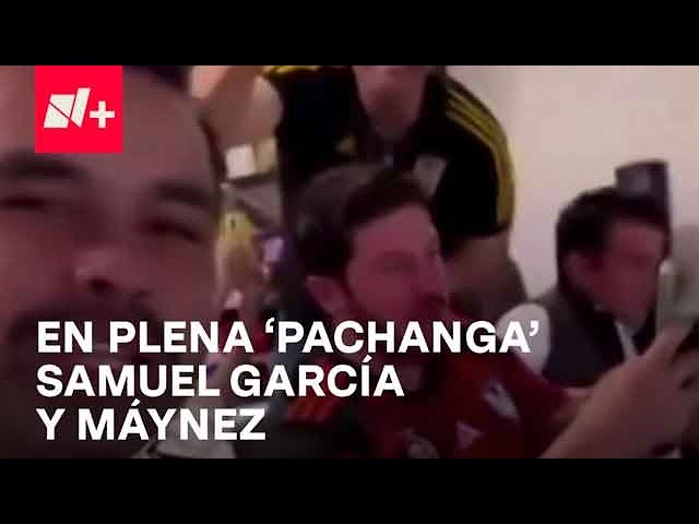 Difunden video de Álvarez Máynez y Samuel García en palco de Los Tigres - Despierta