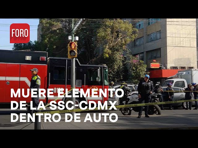 Muere hombre dentro de un auto en la colonia Guerrero, de la Ciudad de México - Expreso de la Mañana