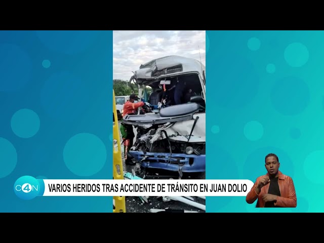 Varios heridos tras accidente de tránsito en Juan Dolio