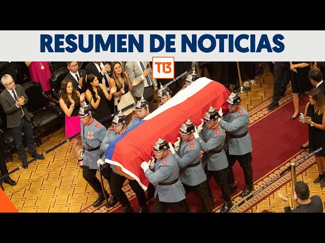 Comienza funeral de Estado del expresidente Piñera: Noticias 7 de febrero