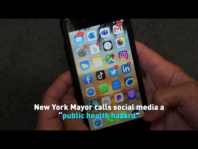 New York Mayor calls social media a “public health hazard”