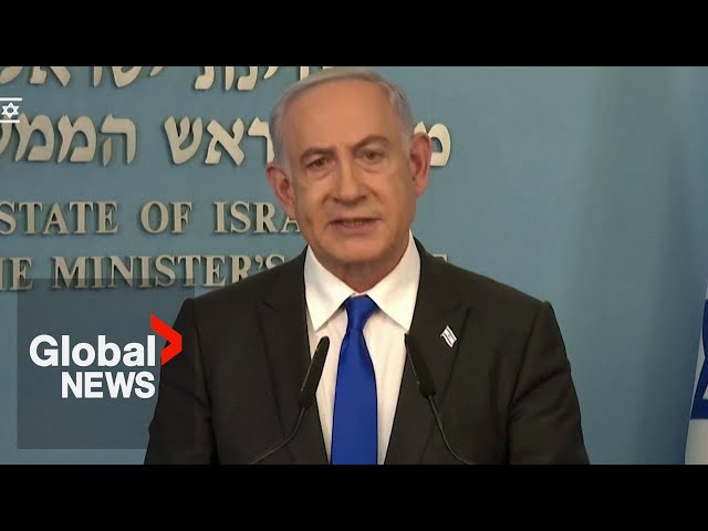 Israel's Netanyahu rejects Hamas ceasefire proposal, insists on "total victory"