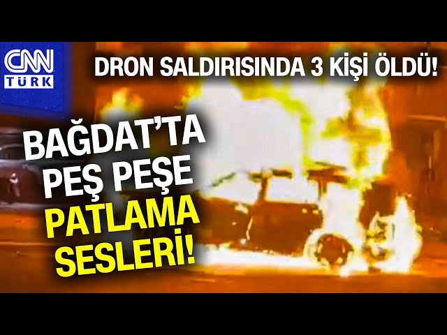 SON DAKİKA!  |  Bağdat'a SİHA Saldırısı! Haşdi Şabi Üyelerinin De Olduğu 3 Kişi Öldü!