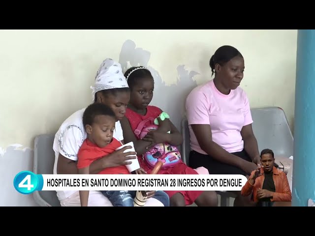 Hospitales en santo domingo registran 28 ingresos por dengue