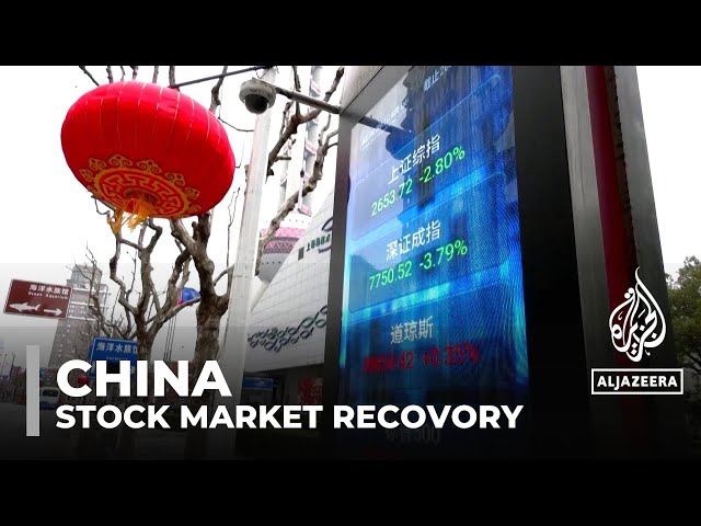 China market recovery: Regulators step in to support stock market