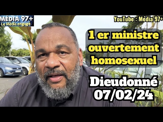 DIEUDONNÉ - Concernant Gabriel ATTAL - Un 1 er ministre OUVERTEMENT HOMOSEXUEL.