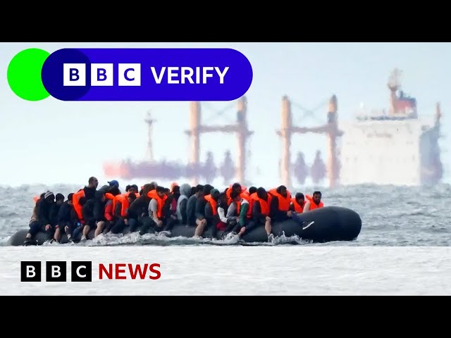 Did bad weather play a part in falling migrant Channel crossings? | BBC News