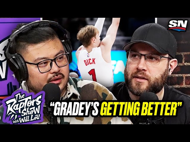 Gradey Dick's Positive Progress with the Raptors | Raptors Show Clips