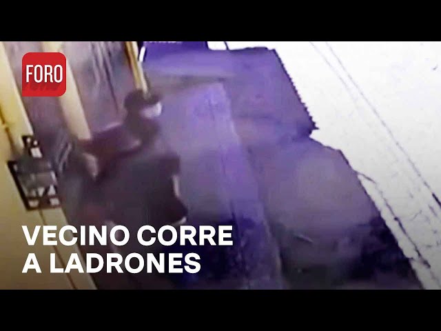 Vecino frustra robo a una casa en Tlalpan - A Las Tres