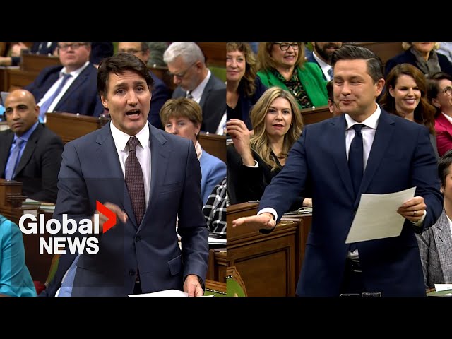 Trudeau, Poilievre clash over Tory campaign manager’s connection to Loblaws