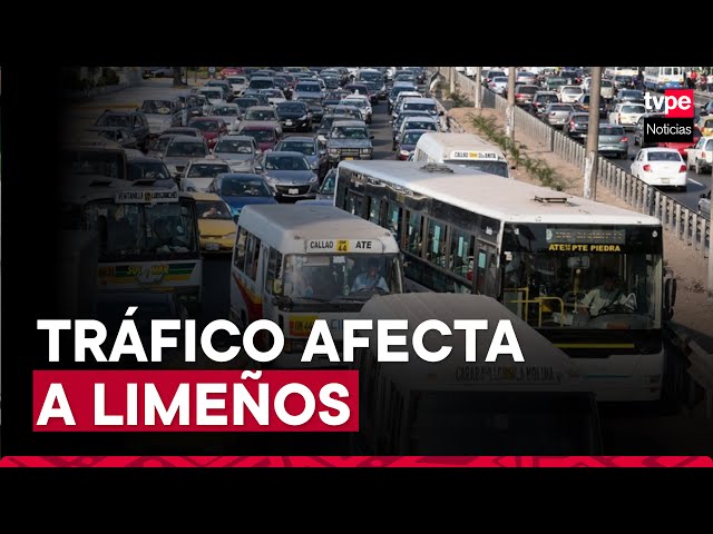 Tráfico en Lima cuesta S/2 mil millones en pérdidas de productividad al año