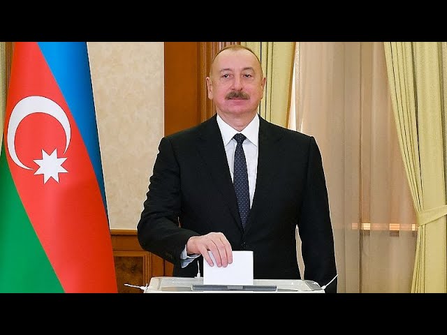 Azerbaïdjan : le président sortant Ilham Aliyev réélu sans surprise