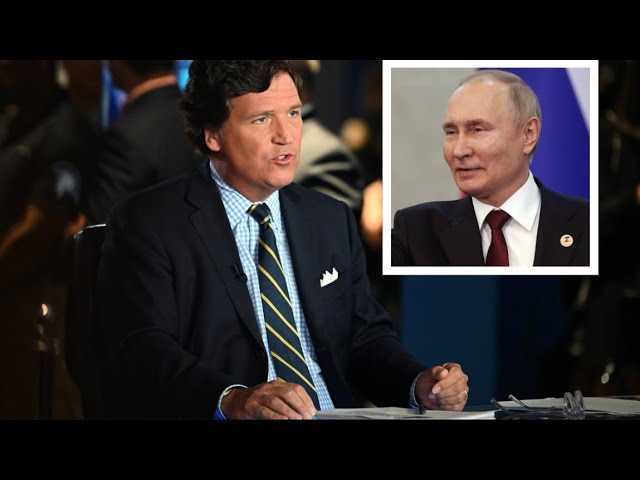 Tucker Carlson podría ser sancionado por la Unión Europea por su entrevista con Putin