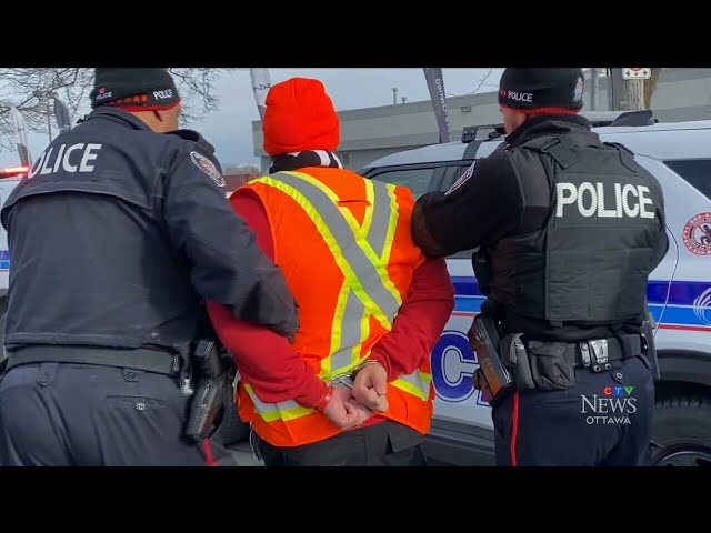 PSAC union executive arrested during strike rally in Ottawa