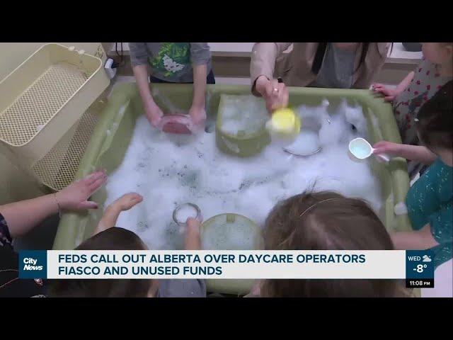 Feds call out Alberta over daycare operators fiasco and unused funds