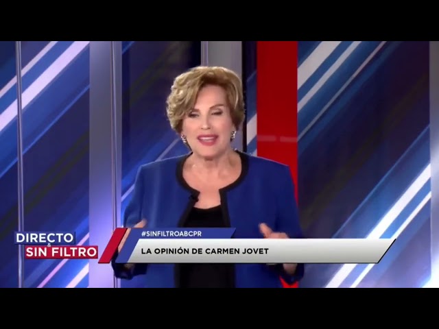 Directo y Sin Filtro: 7/feb (La opinión de Carmen Jovet sobre el caso de Lisie Burgos)