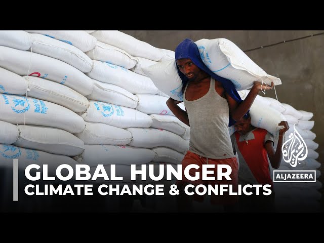 Starvation kills millions every year: Climate change & conflict making problem worse