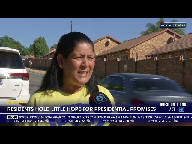 SONA 2024 | Joburg residents hold little hope for presidential promises