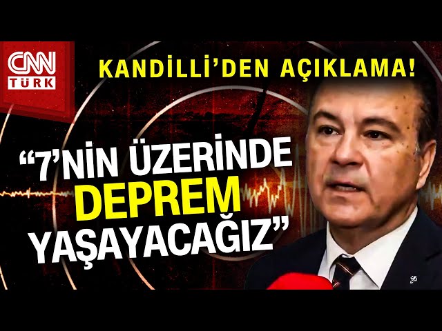 Kandilli’den Kritik Marmara Depremi Açıklaması! #Deprem